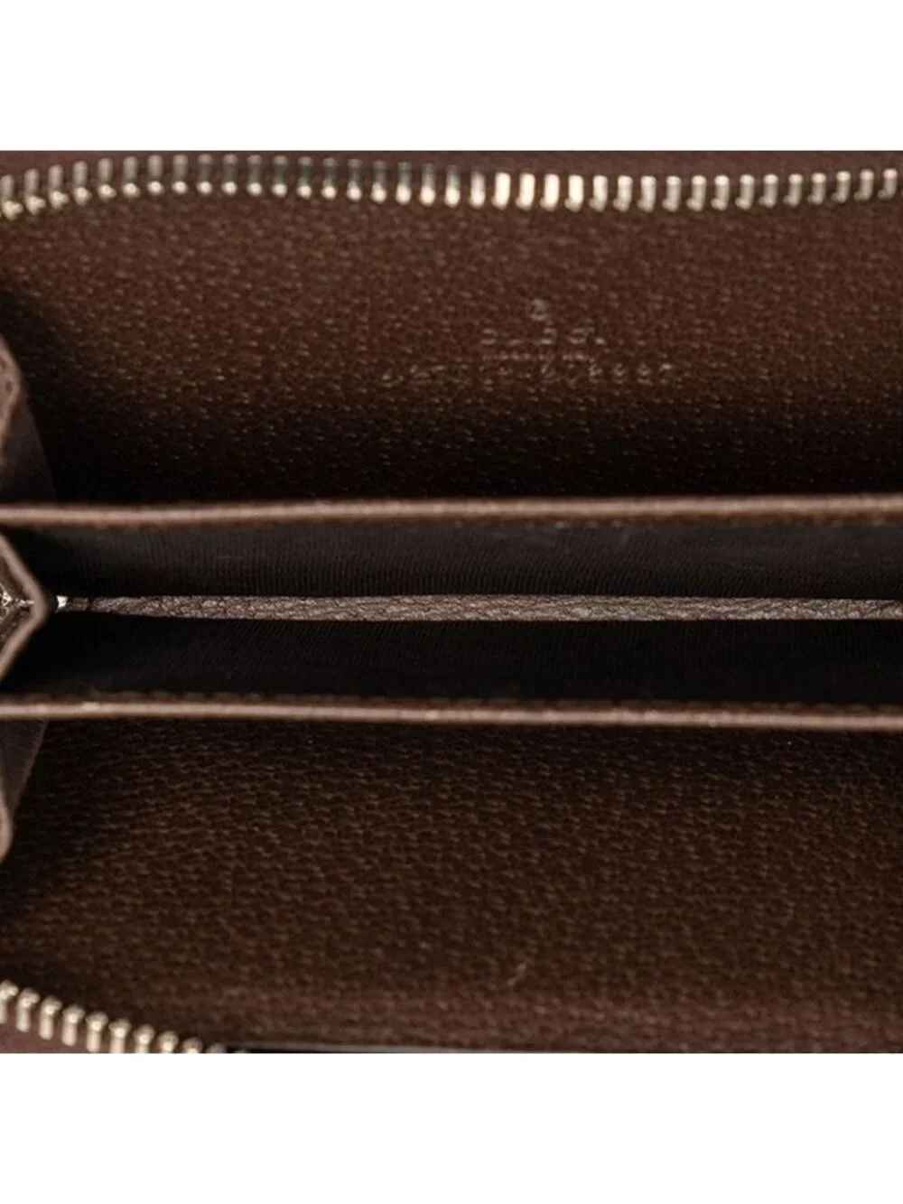 ★SOLD★ Gucci GG Supreme Tian Zip Around Coin Purse Beige Brown Leather - Picture 4 of 6